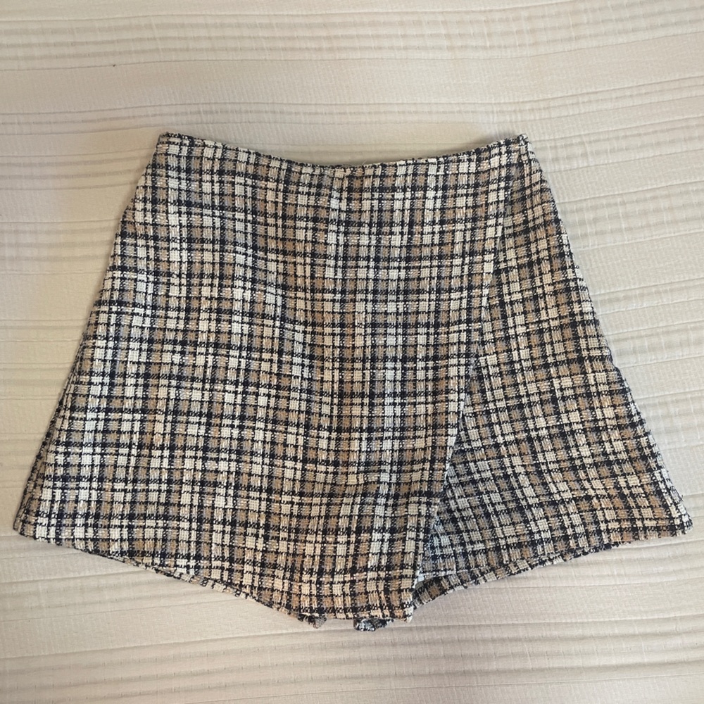 A&F Women’s Tweed Wrap Skort